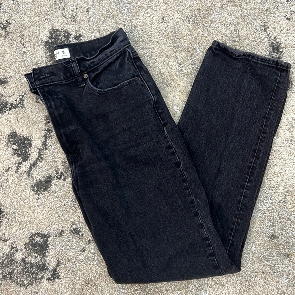 a&f 90s Ultra High Rise Straight